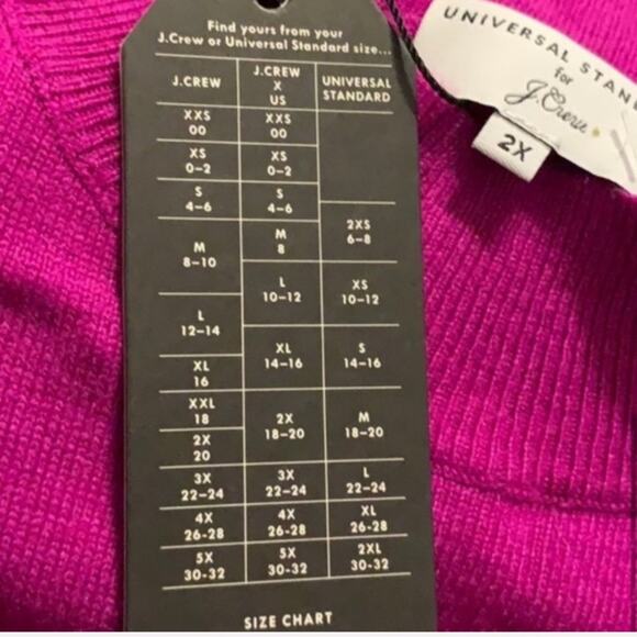 NWT Universal Standard x J. Crew sweater dress 5X - Picture 4 of 9